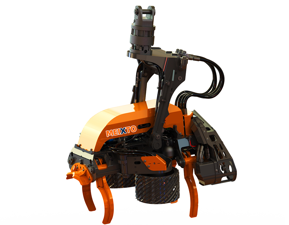 tree harvester 3D