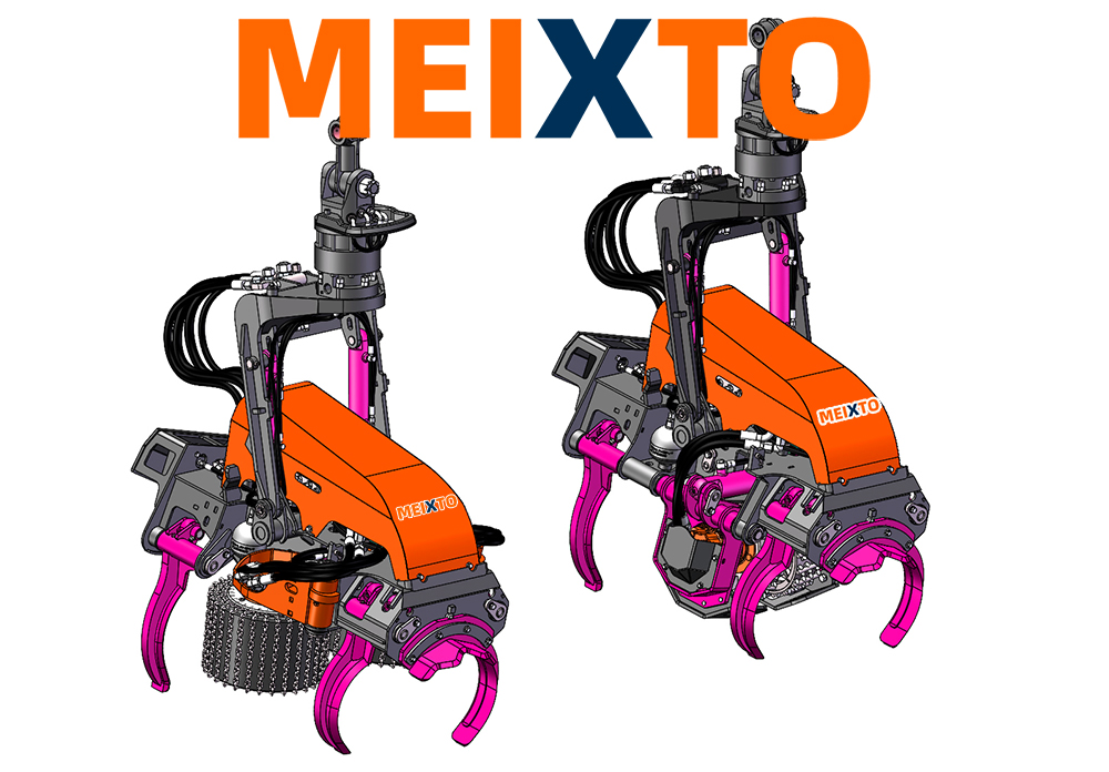 China tree harvester head