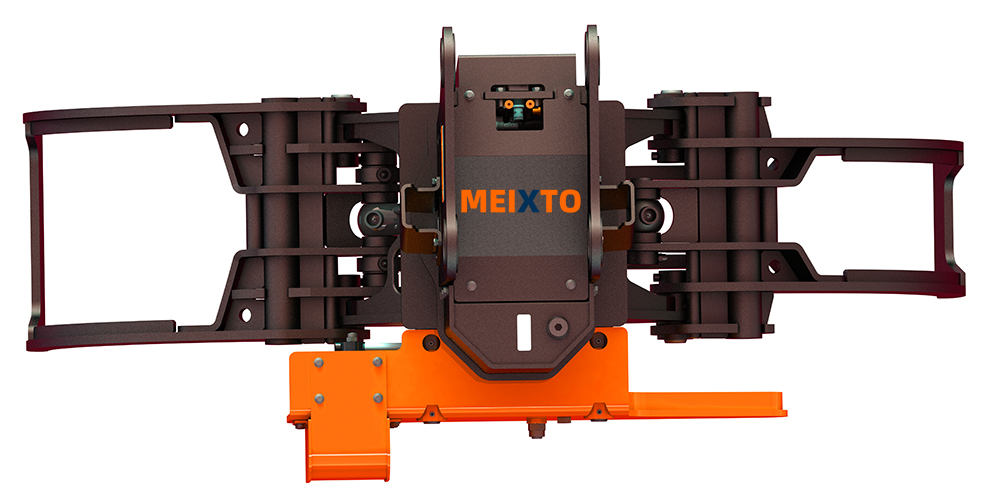 MW150 Forestry Machinery Log Grapple Saw With Automatic Saw Tensioning ...