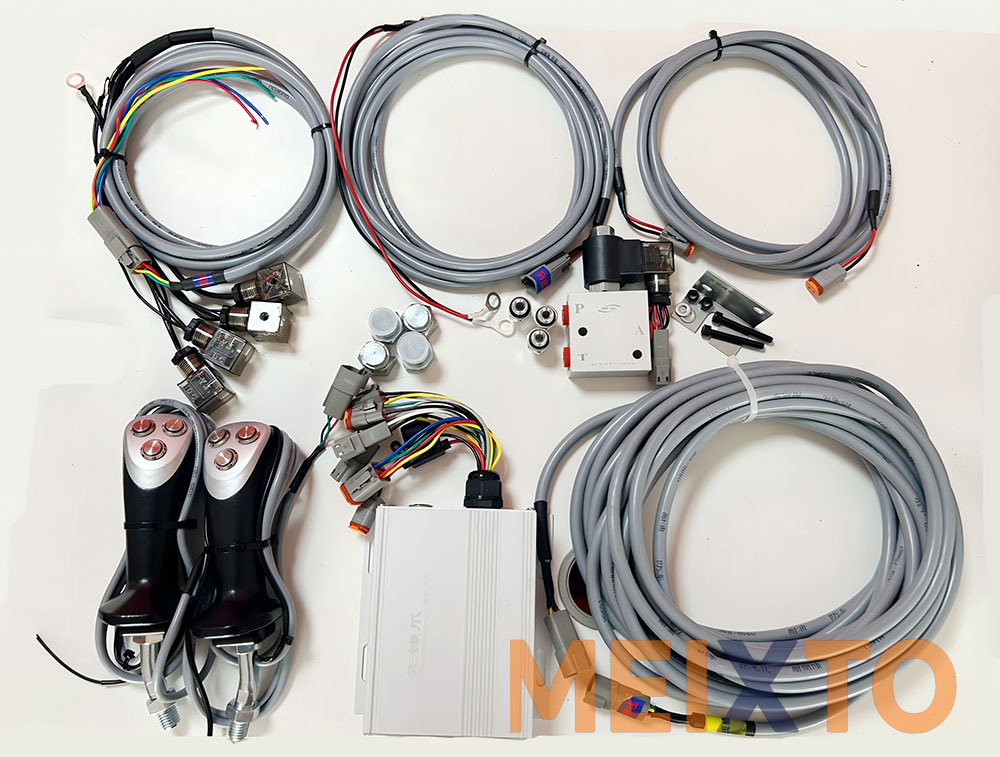 log grapple control unit