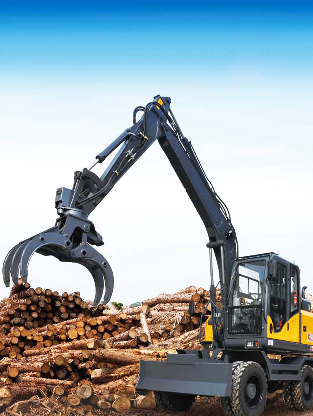 log grapple attachment