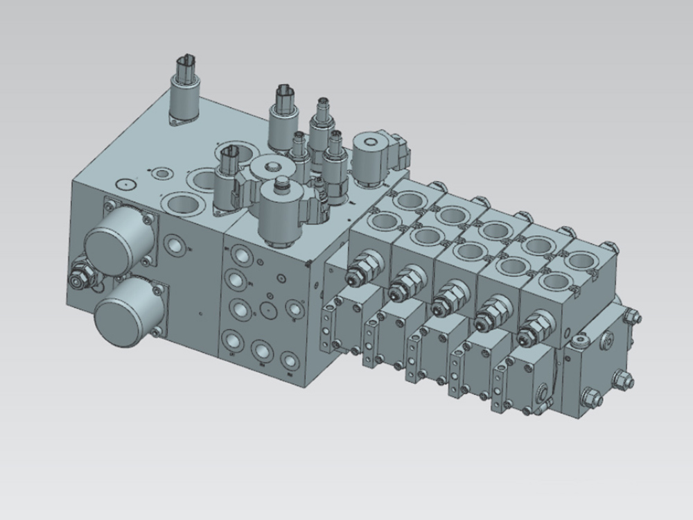 distributor of harvester head warata